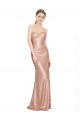 Sleeveless Sweetheart Sequin Rose Gold Long Formal Evening Dress Canada for Sale