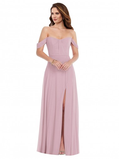 Sleeveless Sweetheart Soft Chiffon Primrose Long Black Tie Evening Dress Canada for Sale