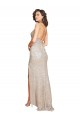 Sleeveless Sweetheart Sequin & Sparkling Sequin Champagne Long Black Tie Evening Dress Canada for Sale