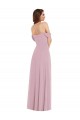 Sleeveless Sweetheart Soft Chiffon Primrose Long Black Tie Evening Dress Canada for Sale